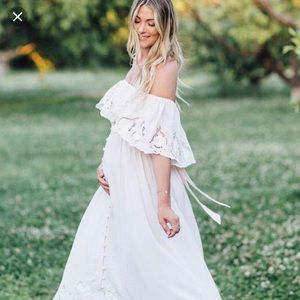 Fillyboo “Wonder Years” Boho Dress Blush XS/Petite